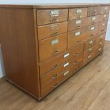 Craft furniture, drawer counter, oak