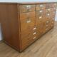 Craft furniture, drawer counter, oak