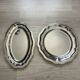 Lot de 2 services plateau en inox