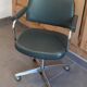 Fauteuil de bureau à roulettes années 60