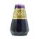 Art Deco vase, amethyst glass, gilded oroplastic, Moser, Czechoslovakia, 1930s