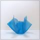 Vintage Large Glass "handkerchief" Planter