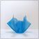 Vintage Large Glass "handkerchief" Planter