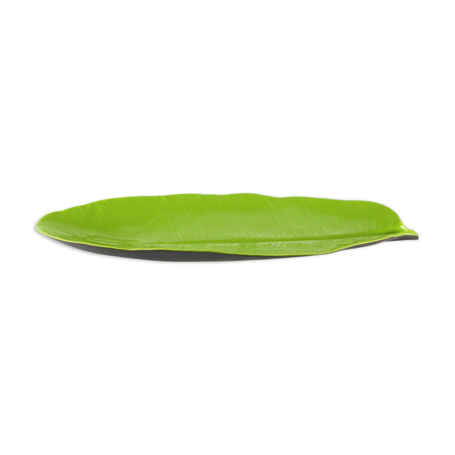Leaf cut ceramic palm Lunéville 1980