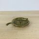 Vintage leaf gold brass candle holder