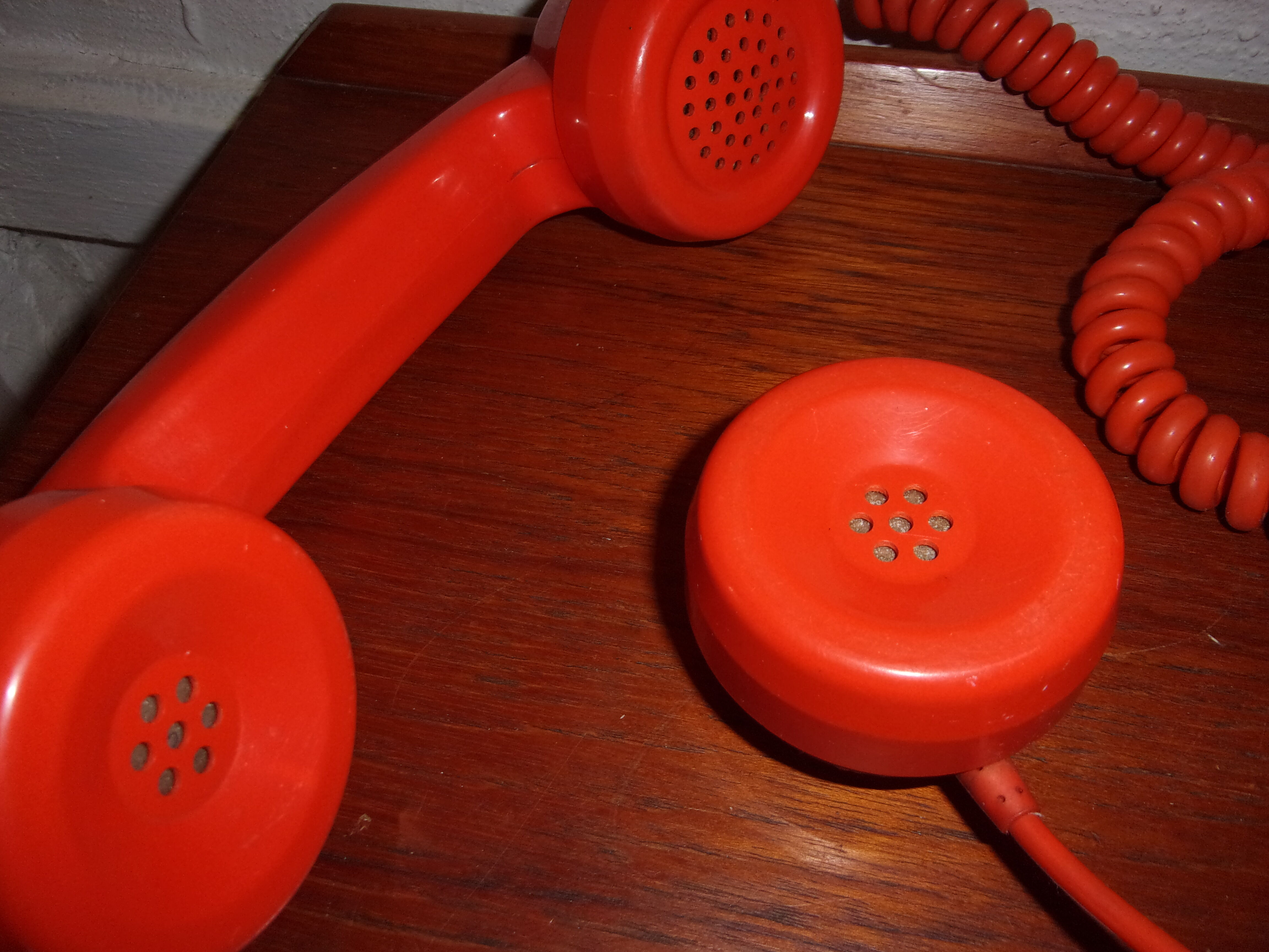 Socotel orange phone, 1970s