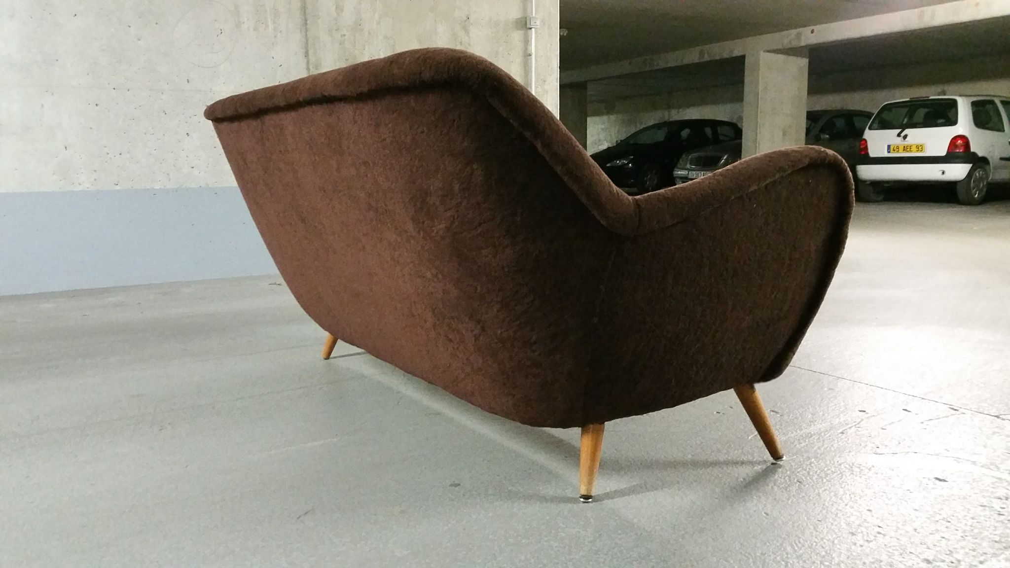 Lounge sofa 2 armchairs organic year 50