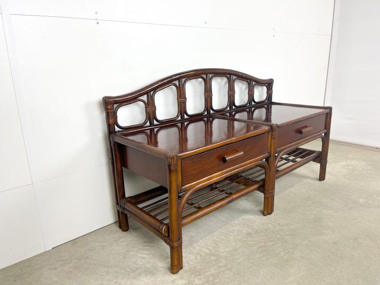 Rattan TV cabinet / sideboard