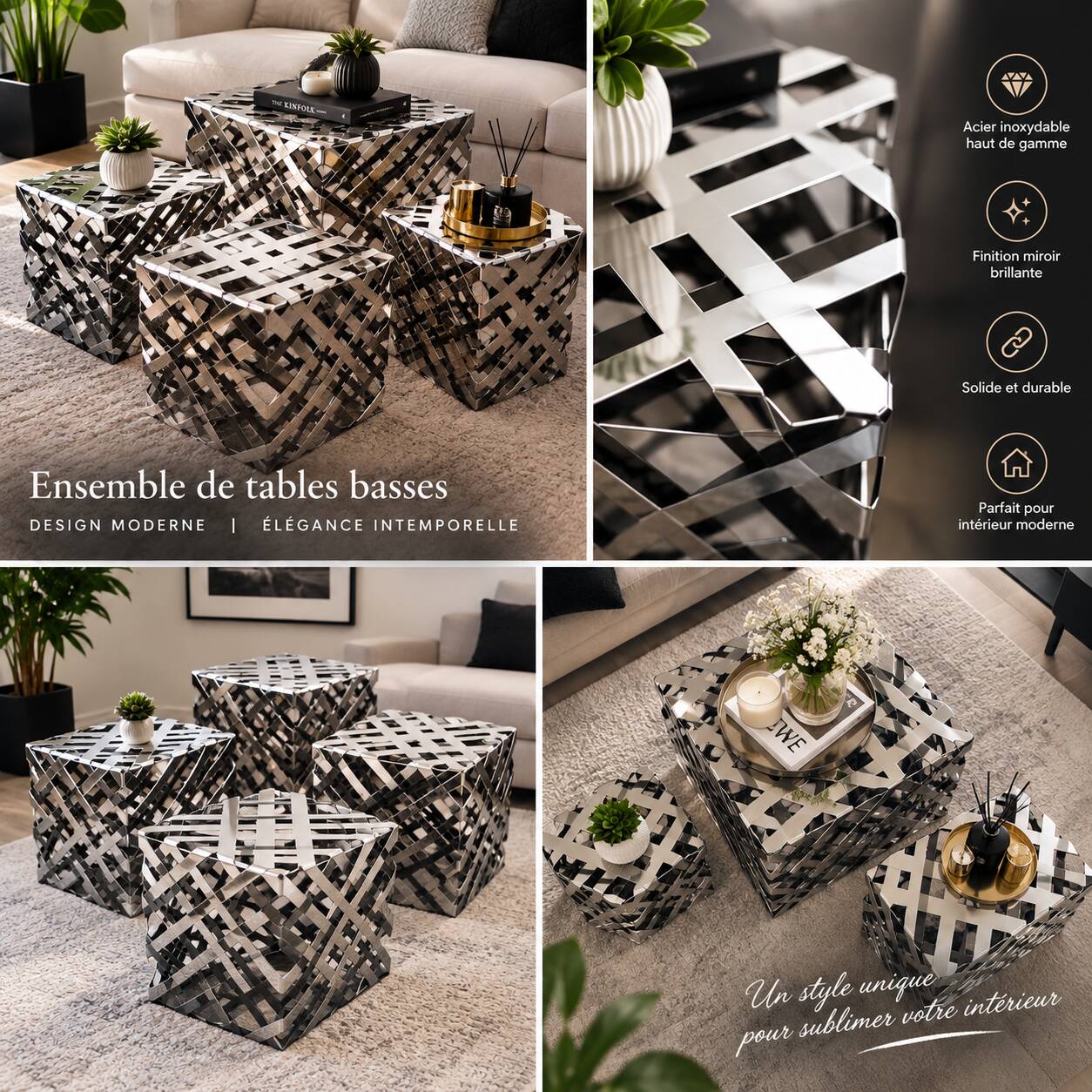 Decorative elements / visual merchandising Burberry – showroom Paris –