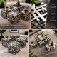Decorative elements / visual merchandising Burberry – showroom Paris –