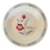 Plat creux Sarreguemines modèle Carole