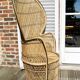 Emmanuelle armchair in 1970s rattan