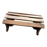 Small bench/Footrest in antique wood