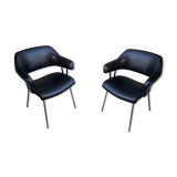 Pair of vintage armchairs
