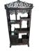 Richly carved antique Chinese display shelf – 19th century