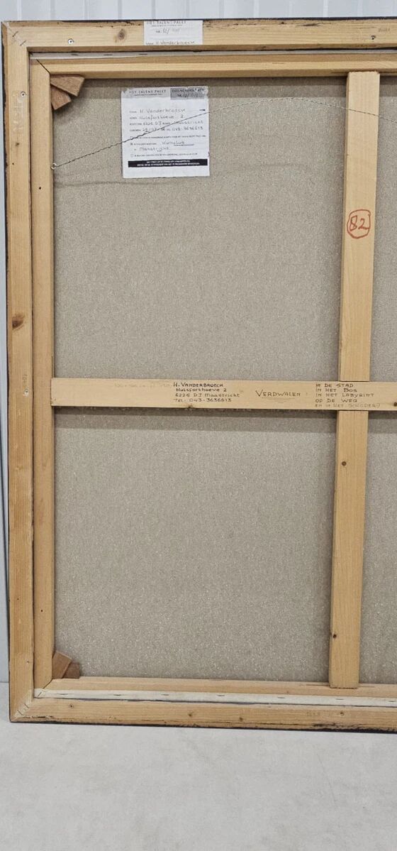 Original Oil Painting – H. van den Broeck (1994)