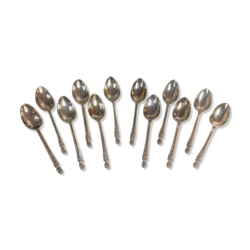 12-spoon silver metal shell