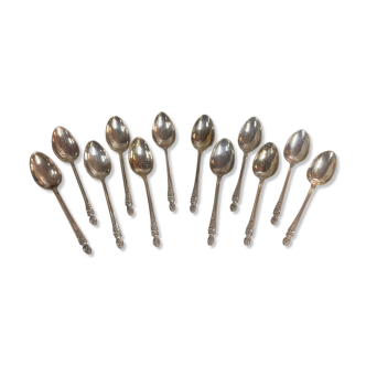 12-spoon silver metal shell