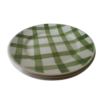 3 green wolves mill plates