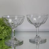 Pair of champagne glasses