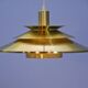 Danish hanging lamp in brass, 1970s
