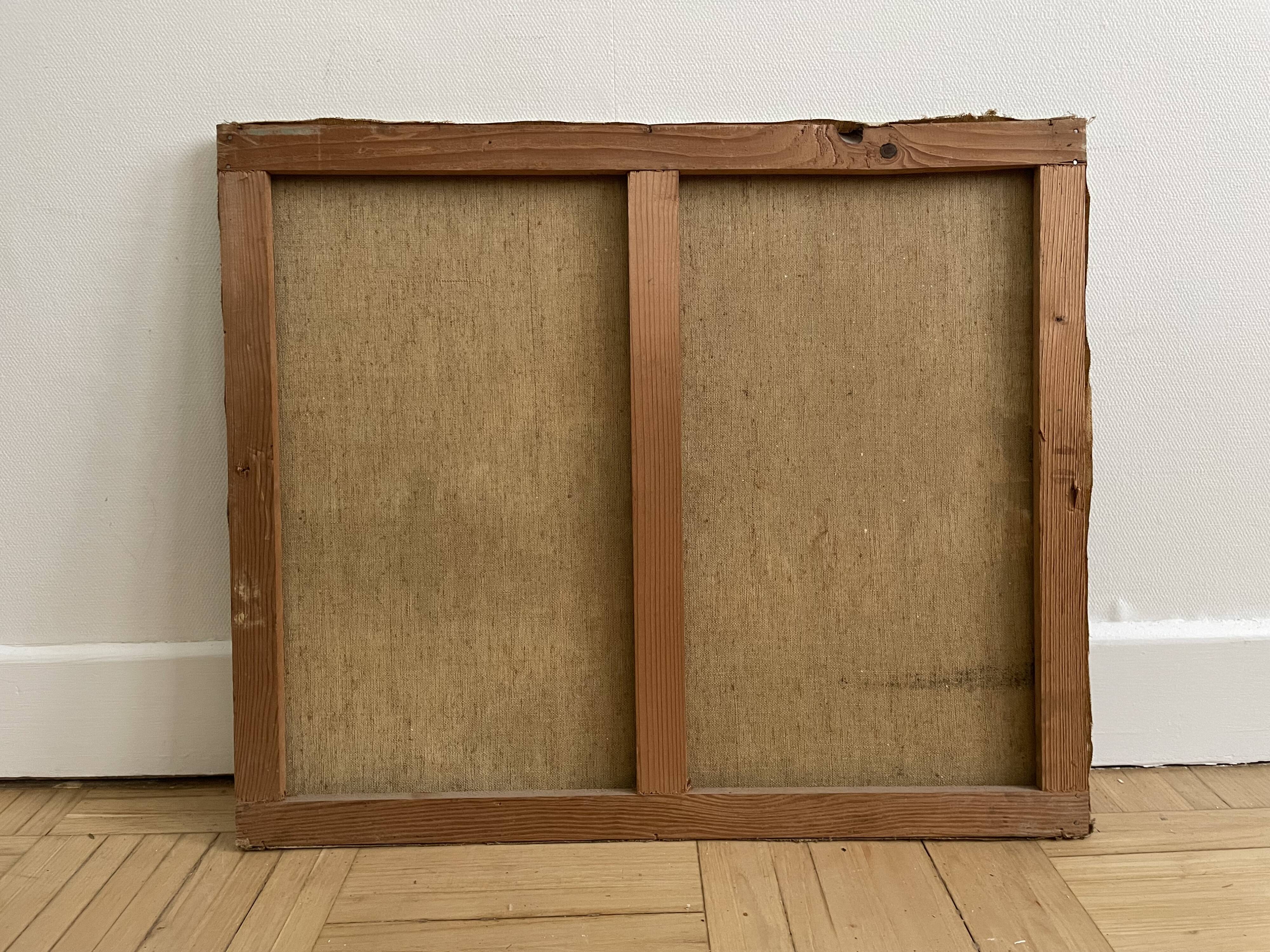 Tableau ancien signé