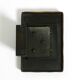 A set of solid 1970s Brutalist pull handles with letter slot and doorbell