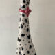 Large Dalmatian in Italian ceramic from the 1970s.