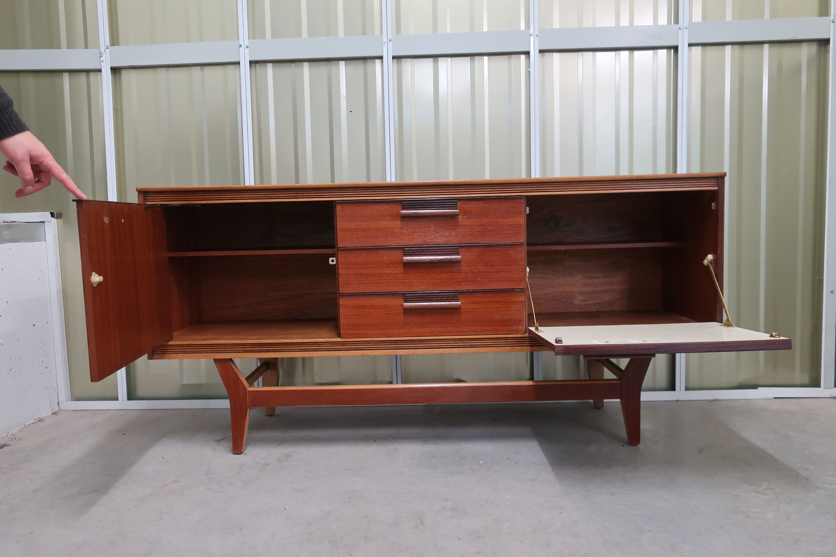 Teak sideboard of the 60s