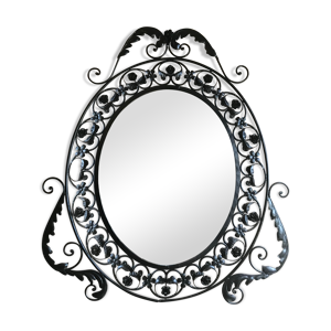 miroir fer forgé - 130x107cm