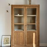Raw wood display case