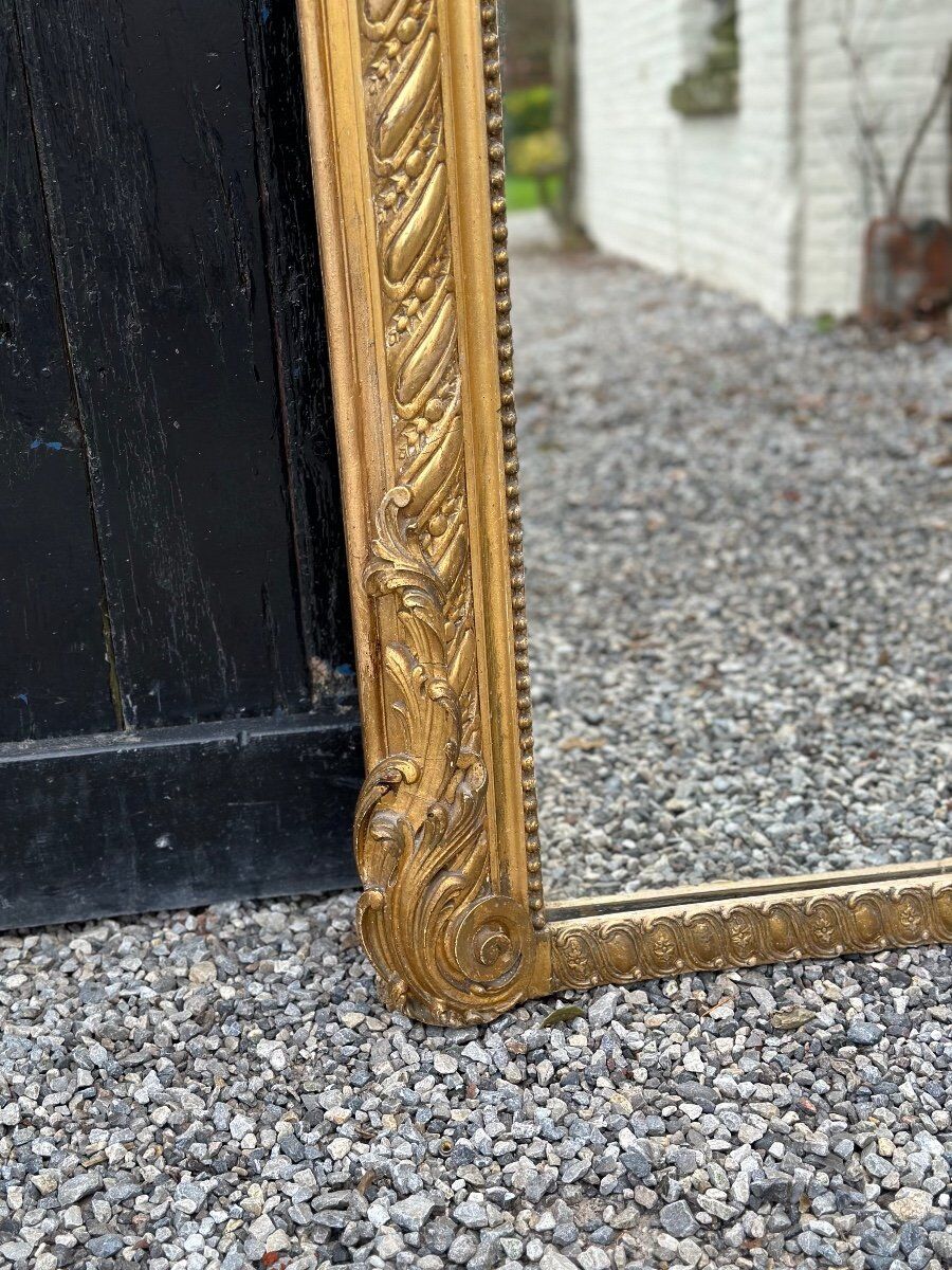 Louis XV style mirror or trumeau circa 1880 123x200cm