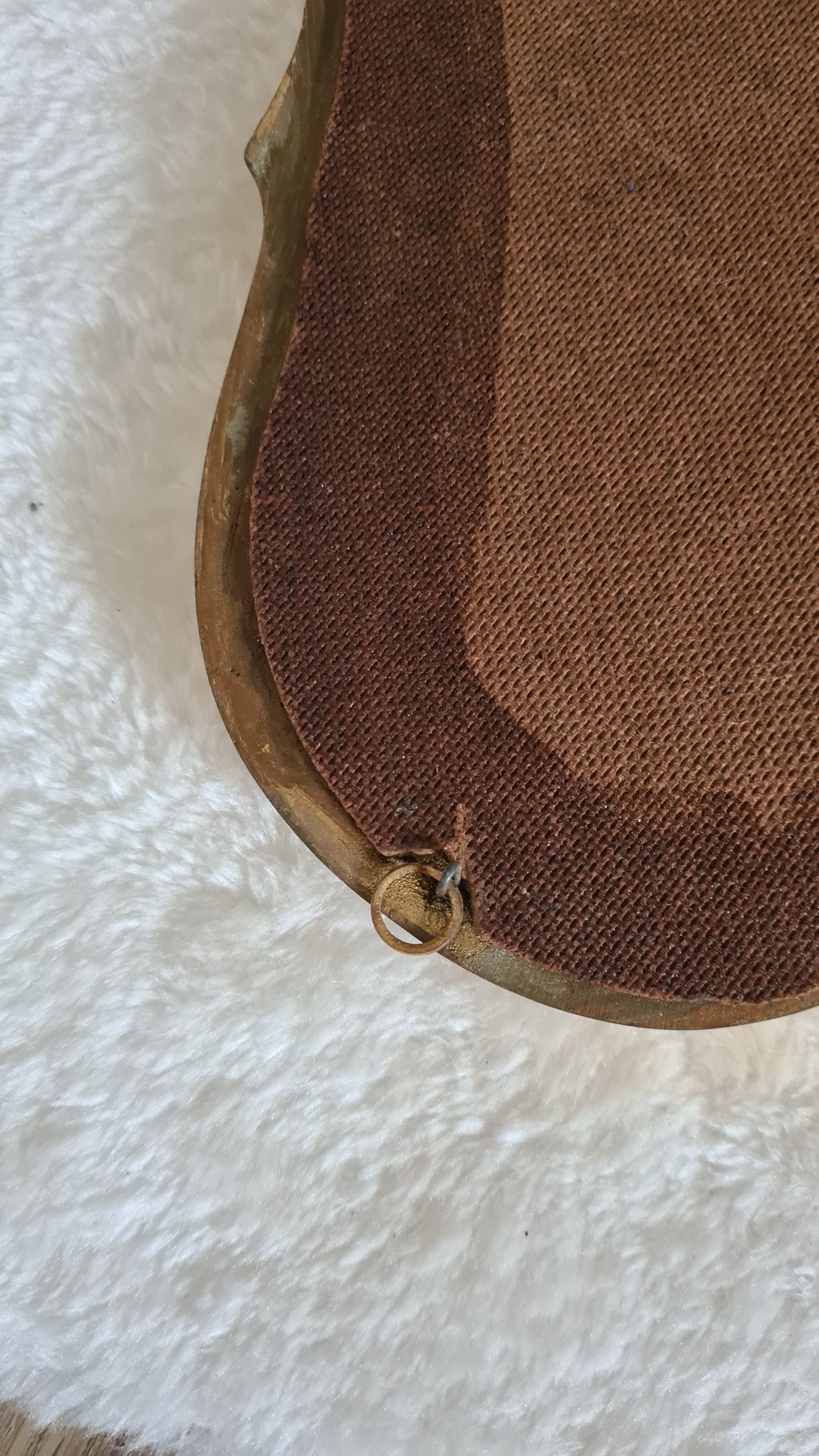 Old gilded / vintage wooden mirror