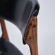 Set of six dining chairs – Erik Buch – Model OD 49 – Rosewood and black leather – O.D. Furniture – 1950s