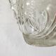 Art Deco chiseled glass ice bucket