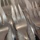 5 fish cutlery sets 11p silver plated metal goldsmith Europfelix uni-flat