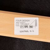 Set of 6 Danish design chairs from Four Design