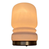 Mid-Century Glass Table Lamp for Valasske Mezirici, Czechoslovakia, 1970s