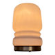 Lampe de table en verre de style mid-century pour Valasske Mezirici, Tchécoslovaquie, années 1970
