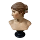 Buste de femme en platre