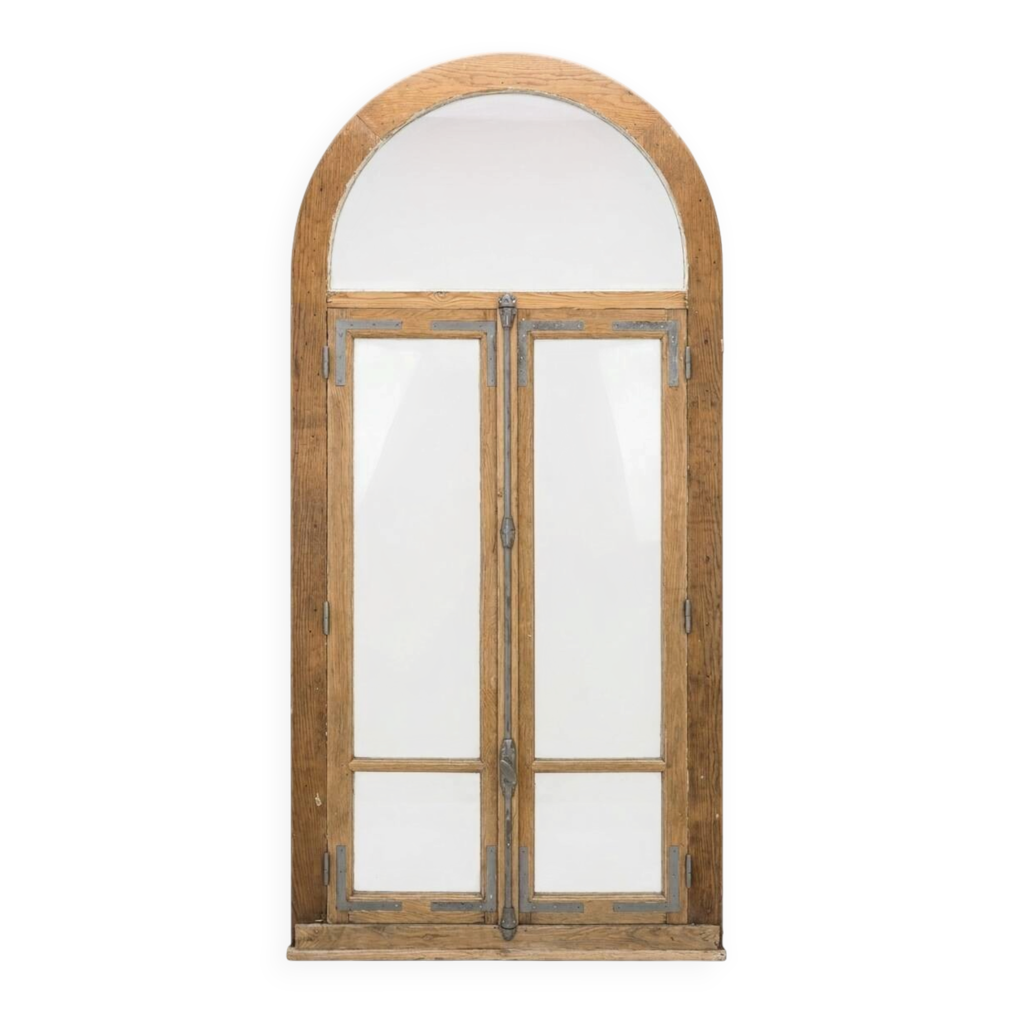 Old window in solid oak