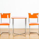 Mücke & melder 2 chairs & table set 40s