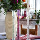Bougeoir artisanal en verre recyclé Giverny