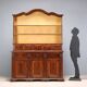 Baroque-style antique walnut buffet, Italy, 20th century.