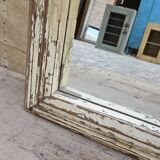 Burmese teak mirror