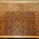 David Linley Burr walnut chest of drawers for light restoration.