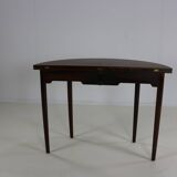 Beautiful danish design foldable game table by Hans Wegner