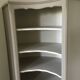 Antique library corner unit