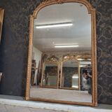 19th-century mirror, 2.04m x 1.25m.