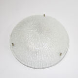 Glass ceiling light, 70s.